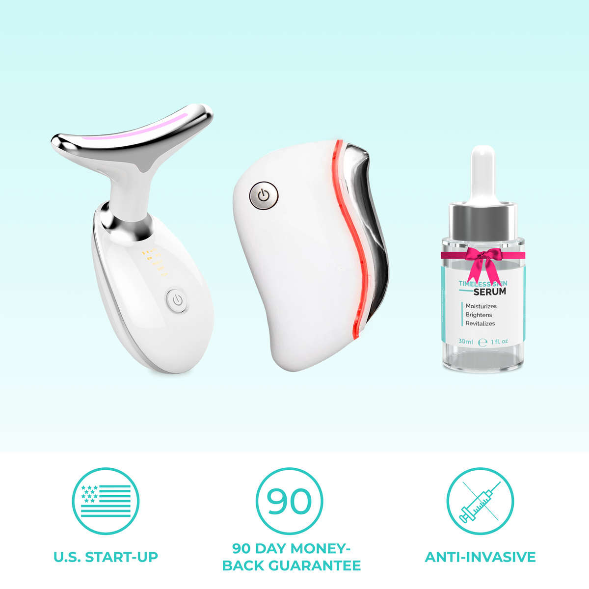 GuaSha Pro + MyoGlow ( Free Timesless Skin Serum)