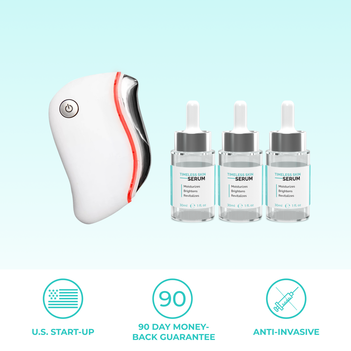 Guasha Pro + 3x Timeless Serum