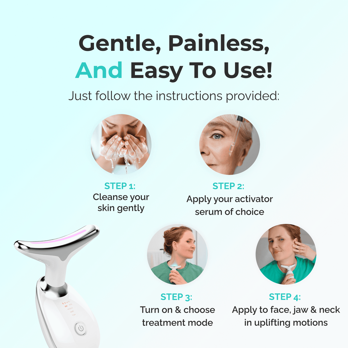 MyoGlow ES 1081: TikTok Viral Premier Facial Firming & Sculpting Device for Ageless Beauty