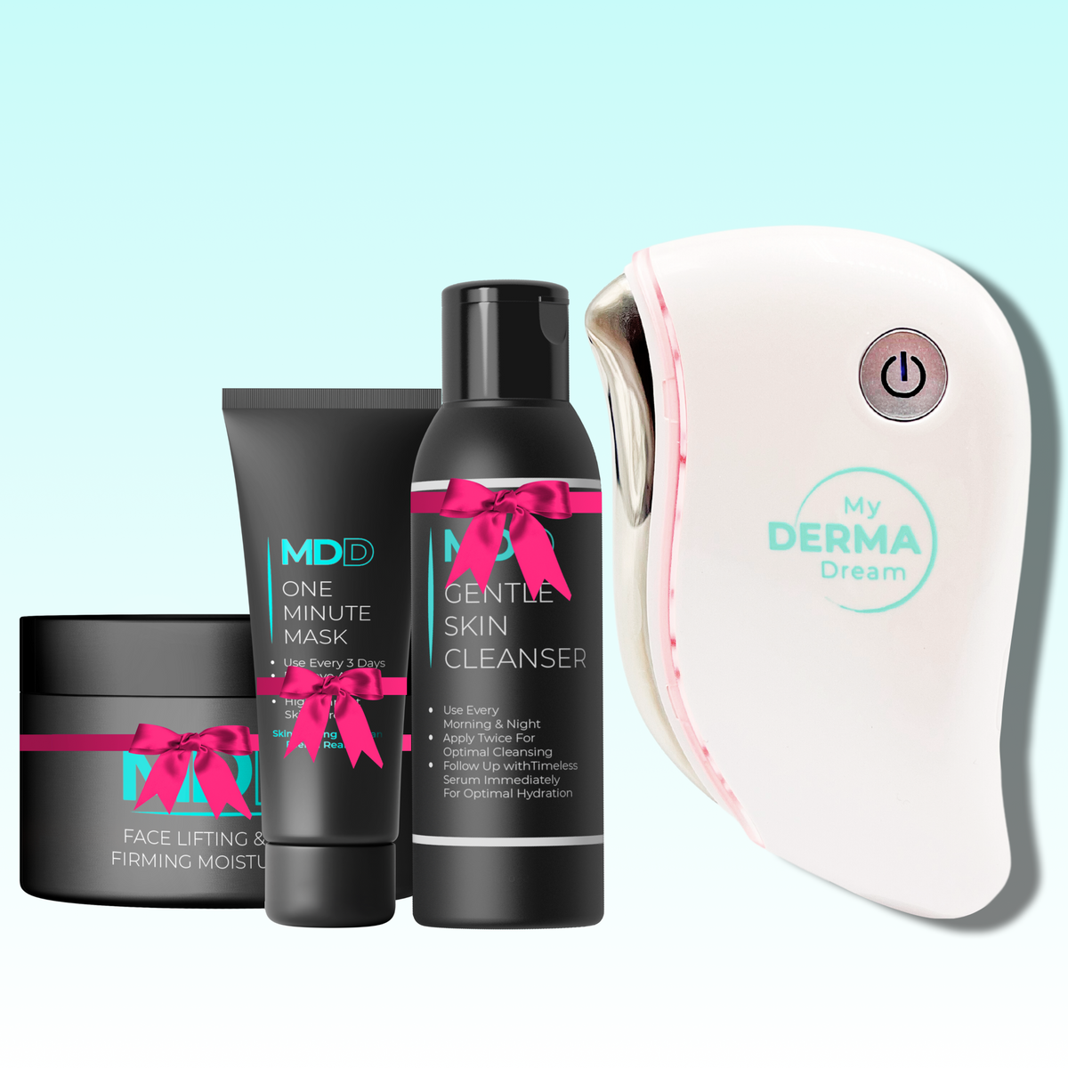 Gua Sha + FREE Gentle Skin Cleanser + FREE One Minute Mask + FREE Skin Lifting Moisturizer