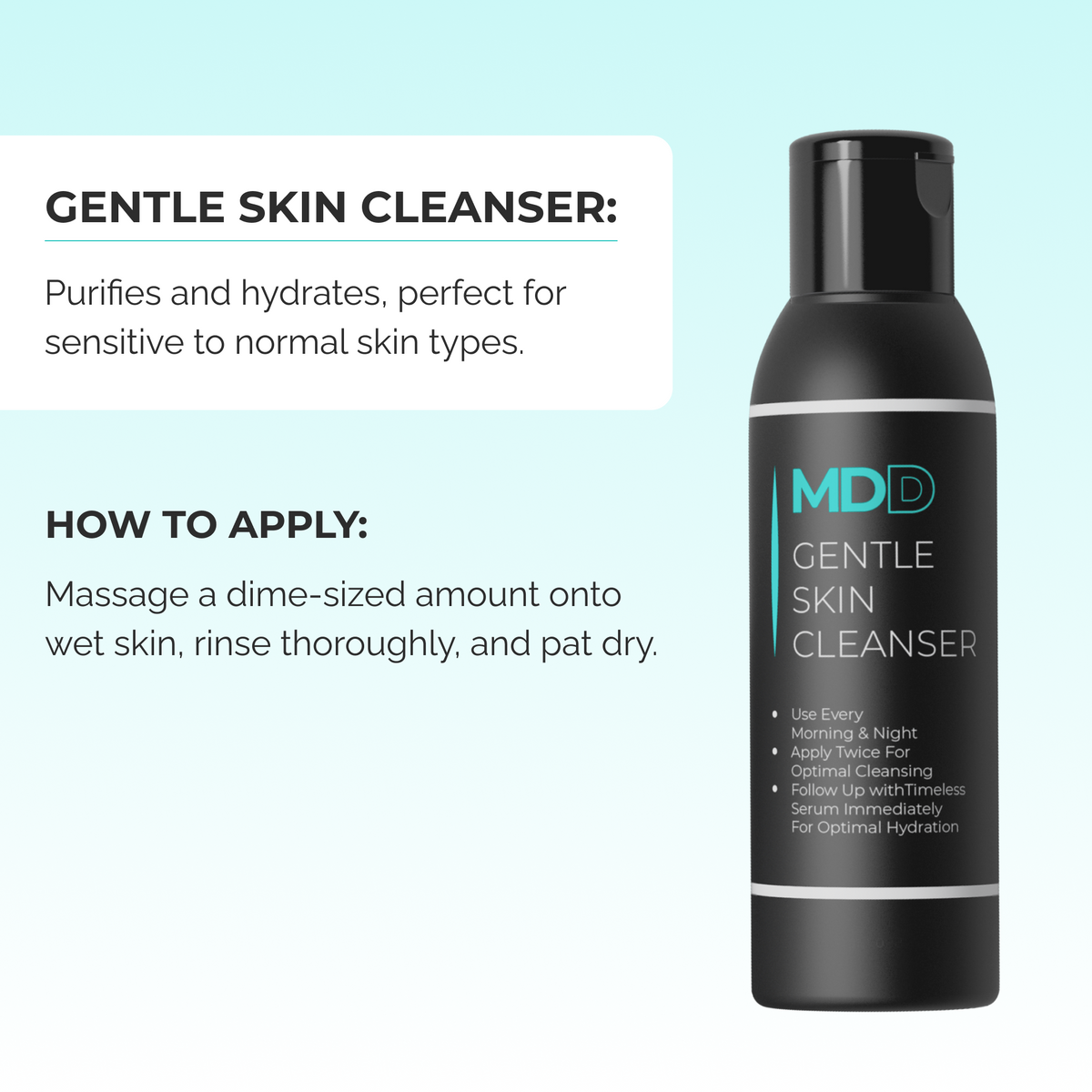 MDD Gentle Skin Cleanser
