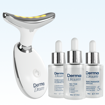 MyoGlow LED Skin Lifting & 3 Serum Trio