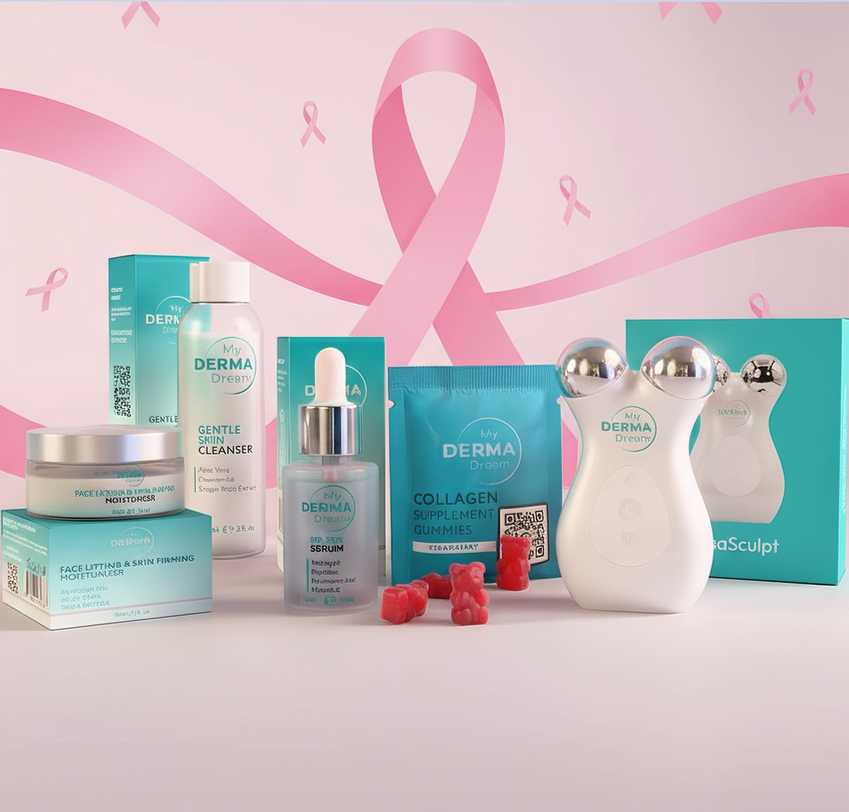 Breast Cancer Awareness Lift & Glow Bundle